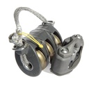 Karver KBO6TJ Triple - Poulie à estrope avec taquet coinceur