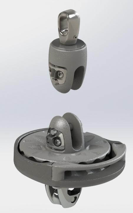 Karver KF0.9 kit avvolgitore - Bottom-up, tamburo & girella