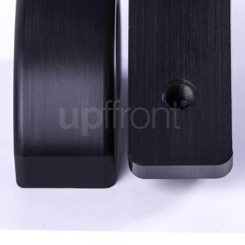 LOOP Products Organiser - unità base passacavi doppio 12mm, con filettatura cieca