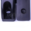 LOOP Products Organiser - unità base passacavi doppio 16mm