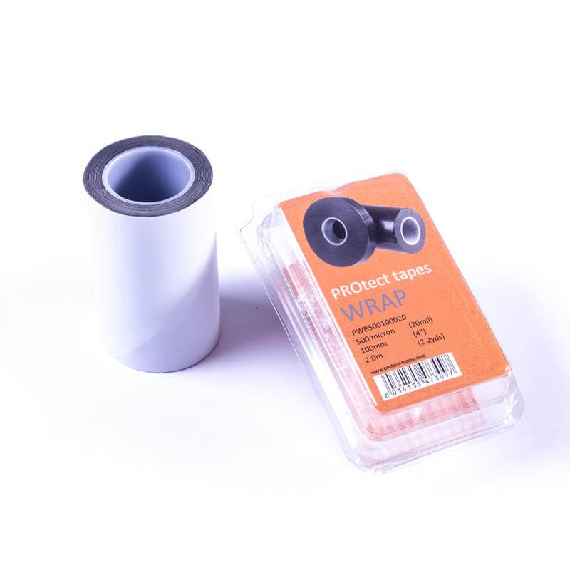 PROtect Wrap - Autovulcanizante 500 micron Negro 100mm x 2m