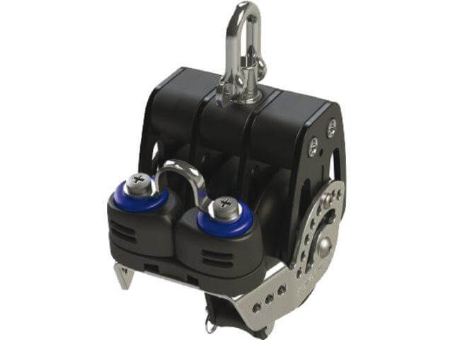 Lewmar Polea HTX - Triple, Arraigo & Mordaza 50mm