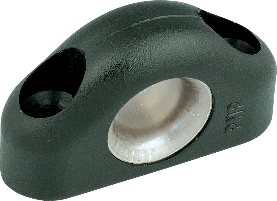 Ronstan Fairlead mit Edelstahleinlage, ID8.5mm Schwarz