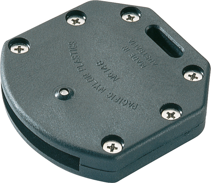 Ronstan Embout de fourreau de latte grand noir, 8 x 50mm int