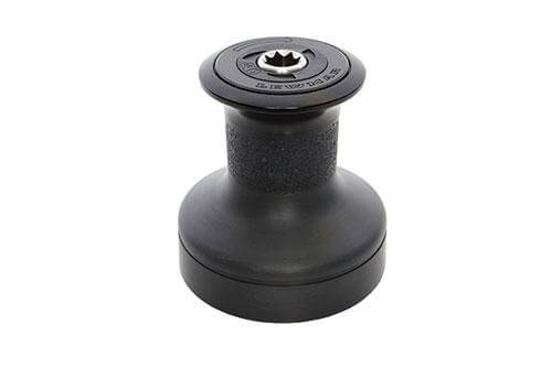 Lewmar 16 2 velocidades Plain-Top Aleación negra EVOⓇ Sport Winch