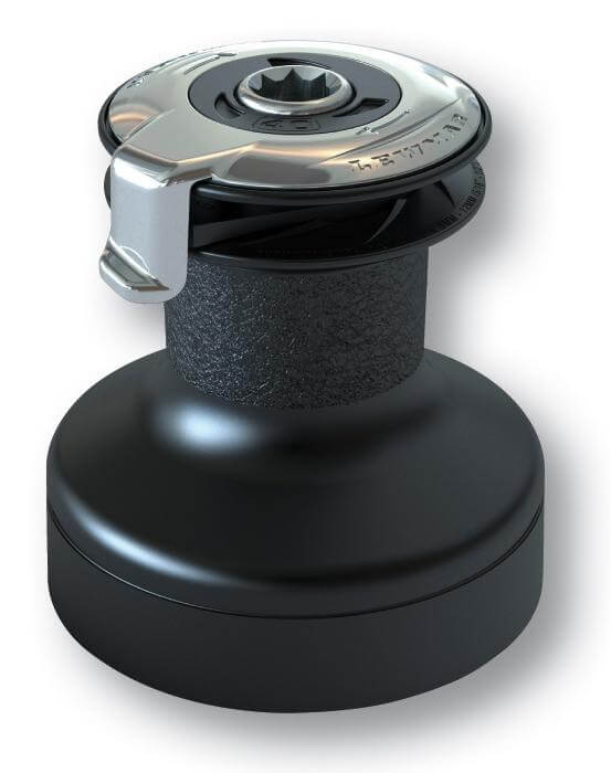 Lewmar 70 2 vitesses Winch autobloquant alliage noir EVOⓇ