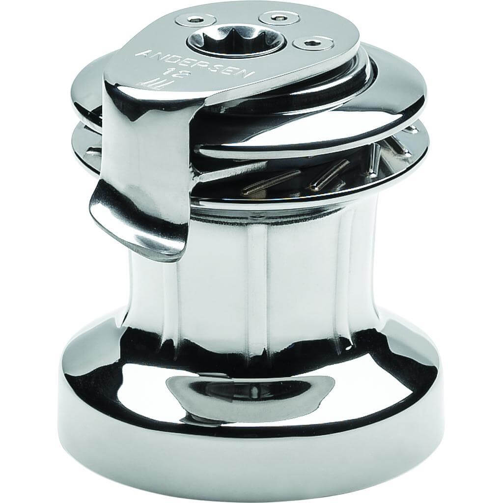 Andersen 12 winche autovirante de acero inoxidable de 1 velocidad
