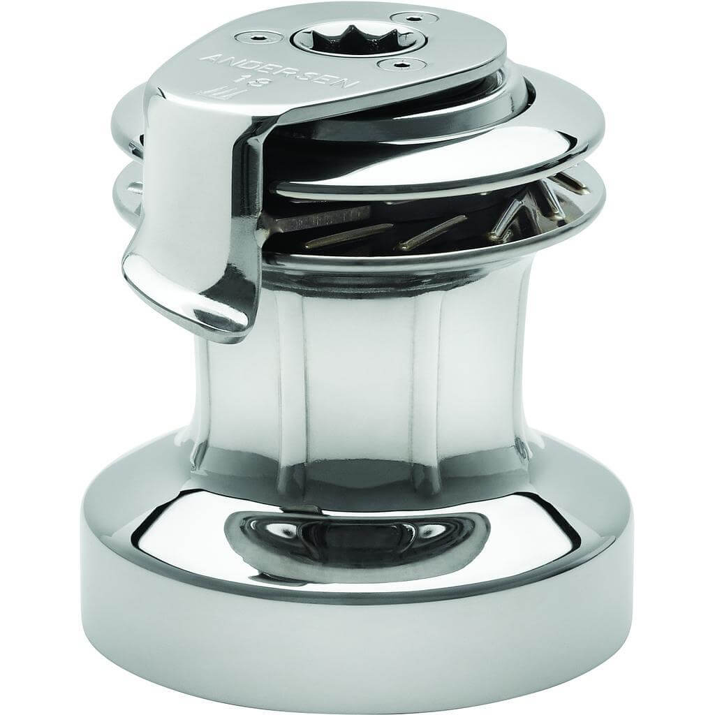 Andersen 18 winche autovirante de acero inoxidable de 1 velocidad