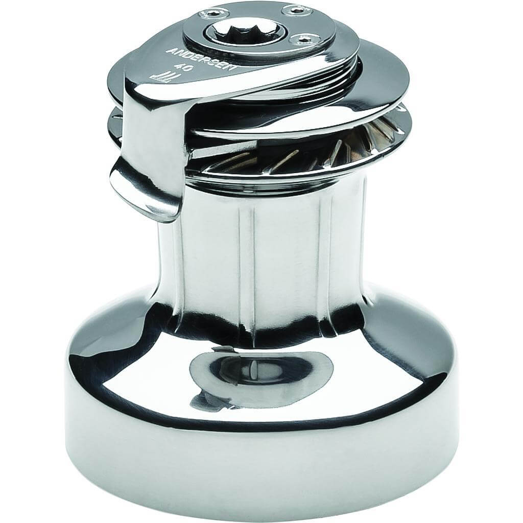 Andersen 40 winche autovirante de acero inoxidable de 2 velocidades