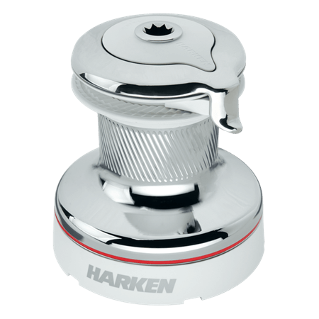 Harken 46 2 vitesses S/T Radial Winch Chrome Blanc
