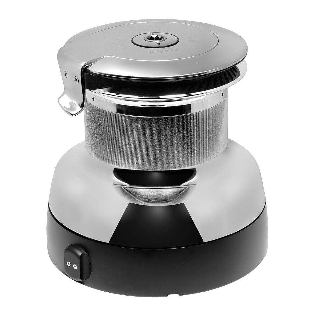 Antal 80 3-Gang Self-Tailing verchromte Bronze-Winsch