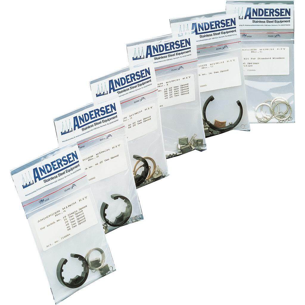 Kit d’entretien winch Andersen 18 - 12ST,18ST, 28ST*, 34ST, 40ST & 40ST FS*