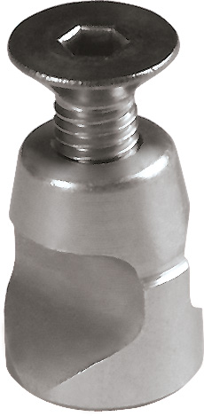 Ronstan Tetón de montaje del carril, 3.6mm x 11.5mm