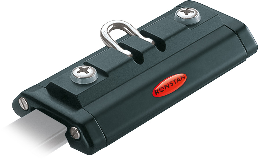 Carro de traveller Ronstan Serie 22, 125mm, grillete, 2x orificios M6