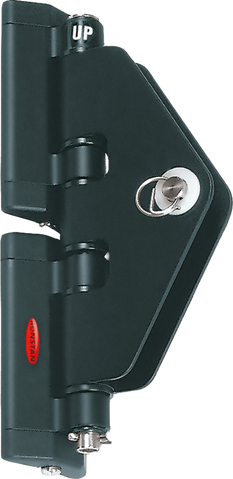 Ronstan Series 8 Ballslide Carrello di testa - Piedi stretti, perno 10mm