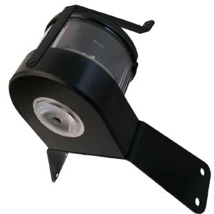 Mantagua Combinado luz de tope de aluminio 2NM y proyector de cubierta - 25° - Aluminio anodizado mate