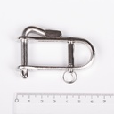 Ronstan Manille de drisse - Axe 1/4”, L:32mm, W:19mm