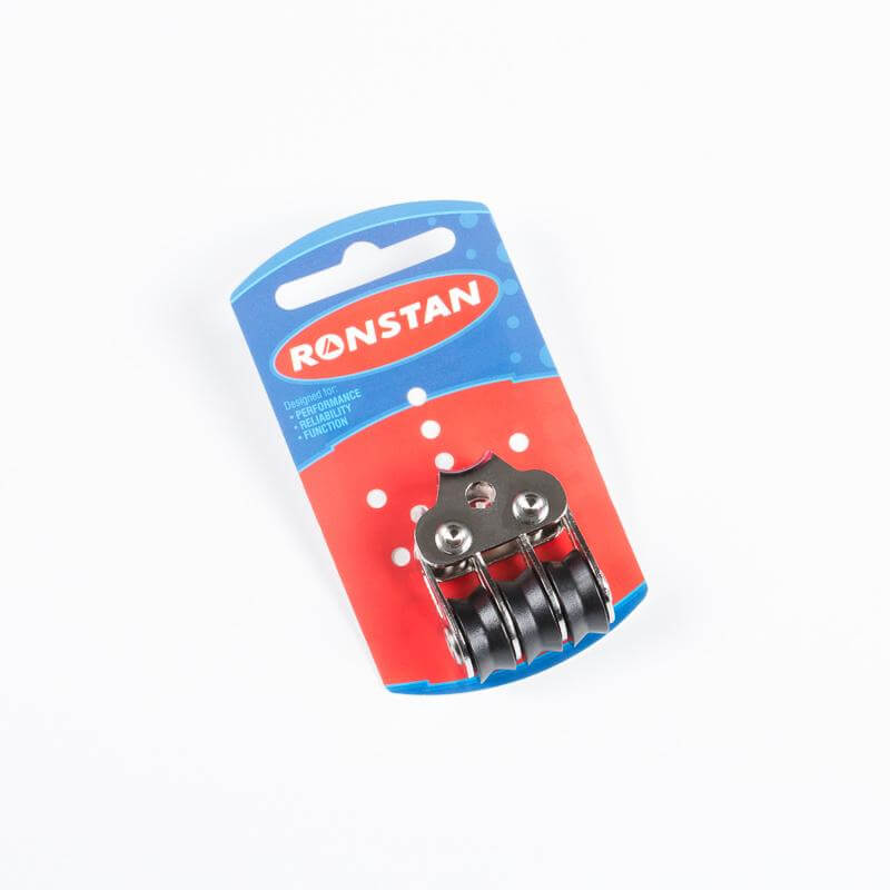 Ronstan S15 Bloque de Bolas, Triple (Sin Grillete)