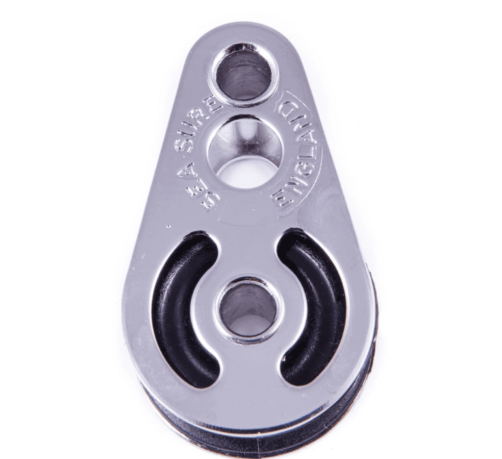 Sea Sure Poulie simple 25mm avec rivet creux