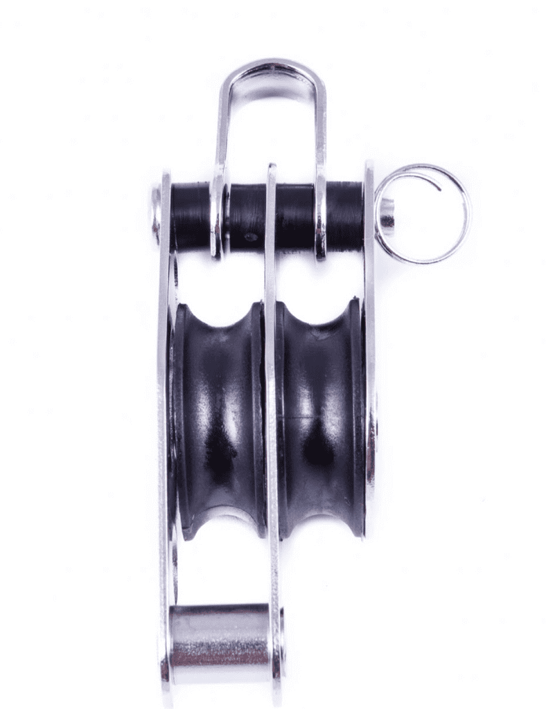 Sea Sure Motón doble 25mm con becket