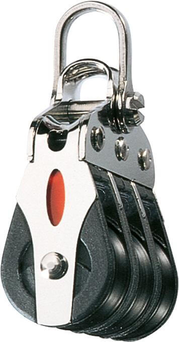 Ronstan S20 BB Dreifachblock - 2-Achsen-Schäkelkopf