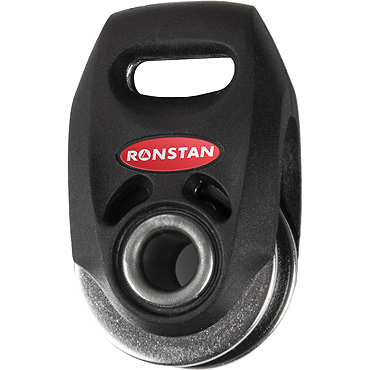 Ronstan Series 20 Ball Bearing Orbit Block™ - becket hub, suits 10mm webbing