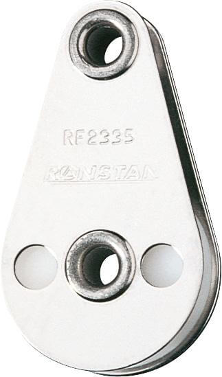 Ronstan S25 AP Single Block - narrow, tube rivet head