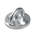 Ronstan Padeye, Round Base, 2XM6 (1/14") Holes