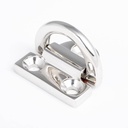 Ronstan Placa de anclaje abatible, simple, 3 x M6 (1/4') orificios