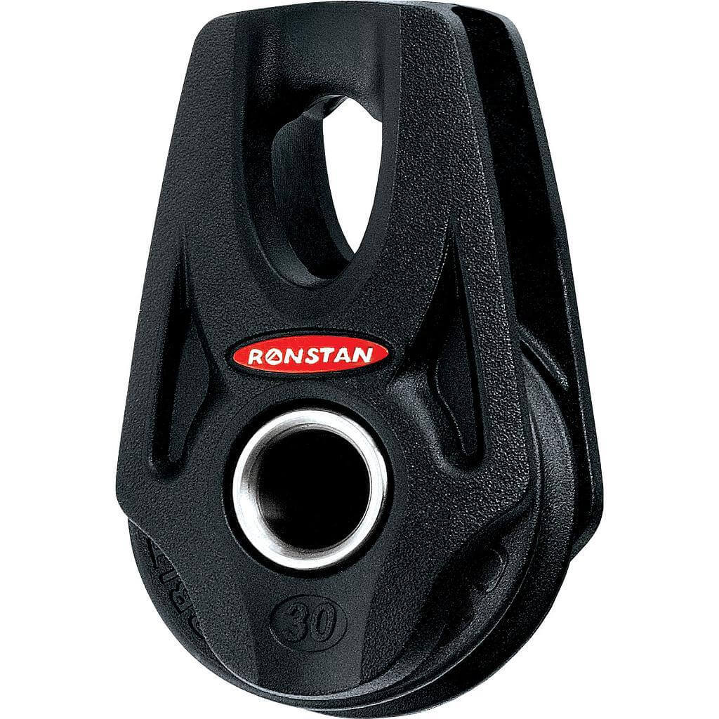 Ronstan Series 30 Ball Bearing Orbit Block™ - becket hub, lashing head
