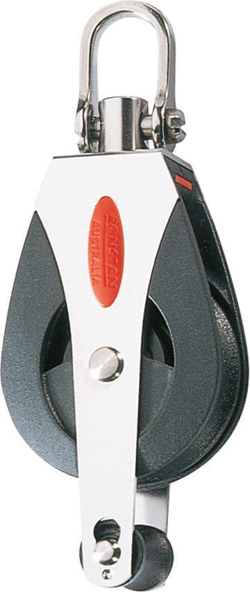 Ronstan S40 BB Single Block - becket, universal head