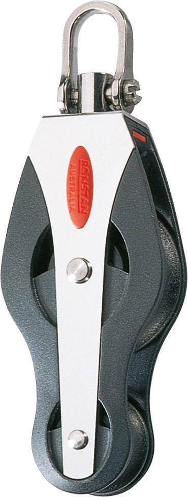 Ronstan S40 BB Single Block - Violinblock, Universal-Kopf