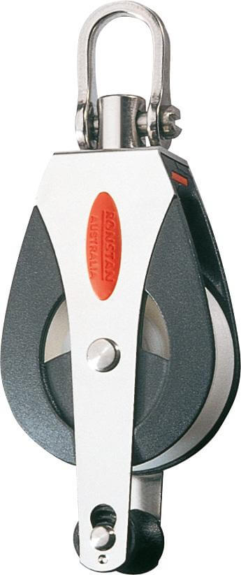 Ronstan S40 AP Poulie simple - ringot, tête universelle