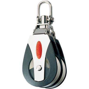 Ronstan S40 AP Bozzello doppio - testa con grillo girevole (non bloccante)