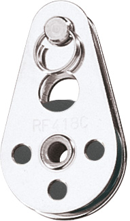Ronstan Drahtblock 1” Nylatron Scheibe Clevis Pin Head
