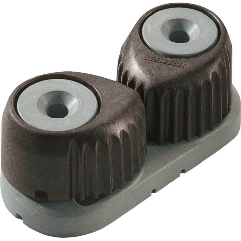 Ronstan C-Cleat de fibra de carbono - Grande, gris