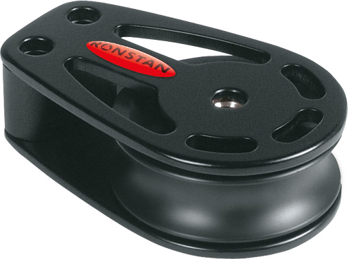 Ronstan S50 AP Cheek Block - aluminium