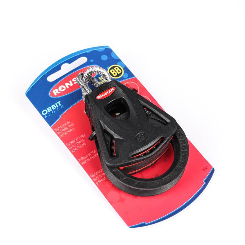 Ronstan Series 55 Ball Bearing Orbit Block™ - testa con collegamento Dyneema®
