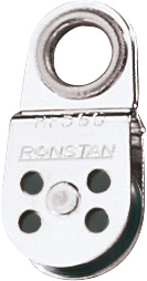 Ronstan Serie 19 Bloque para cable cabeza con casquillo