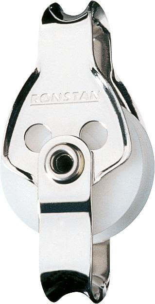 Ronstan S25 AP Bloque simple - becket, cabeza de gaza