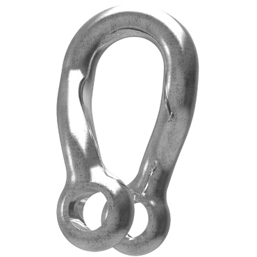 Ronstan Shackle Body, Twisted, Suits RF64202 & RF74202