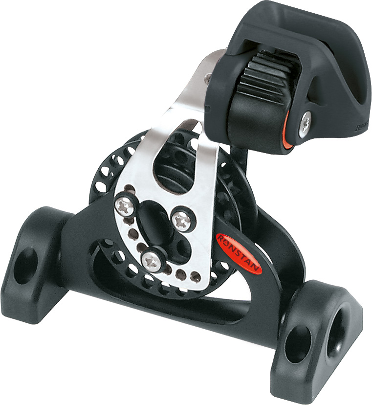 Ronstan S60 BB Pivoting Low Lead Ultimate Ratchet Block - cleat