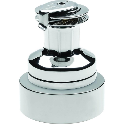 [R-RA2052015100] Andersen 52 Électrique à vitesse variable (Compact) 12V Inox Winch sur pont (Manuel 2 vitesses)