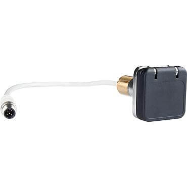 [R-RA866000] Andersen Drucktaster - Compact - LED-Hintergrundbeleuchtung - Schwarz