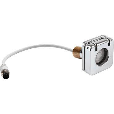 [R-RA866020] Andersen Pulsante - Compact - Retroilluminazione LED - Acciaio inox con foro dita