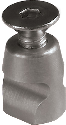 [R-RC00310] Ronstan Tetón de montaje del carril, 3.7mm x 9.4mm