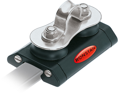 [R-RC11410] Carrello trasto Ronstan Serie 14, 2 pulegge di controllo, 68mm