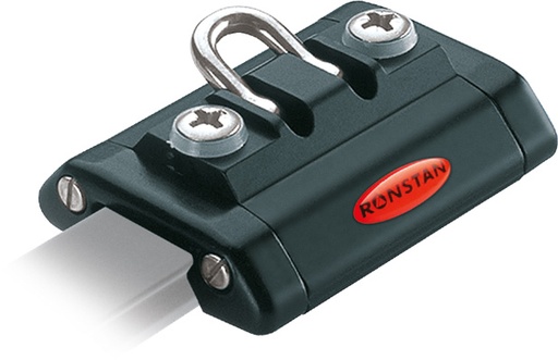 [R-RC12203] Carrello trasto Ronstan Serie 22, 75mm, grillo, 2x fori M6