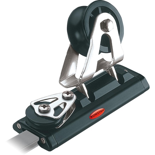 [R-RC12231] Ronstan Série 22 Chariot de génois, 165mm, réa de commande
