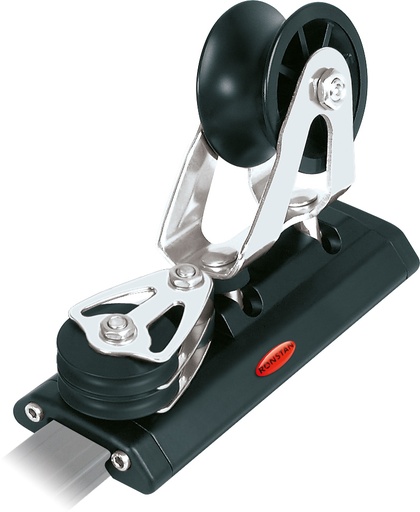 [R-RC13033] Ronstan Series 30 Ball Bearing Genoa Car with Double Control Sheave